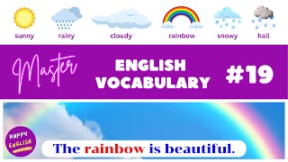 Master Weather Vocabulary (P1) | Best Way to Speak English Fluently | English for Beginners