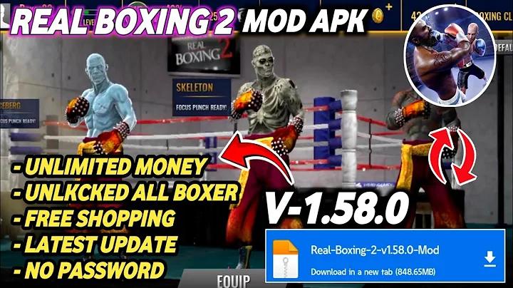 Real Boxing 2 Mod Apk | Unlocked All Boxers | Free Shopping | Update version 1.58.0 