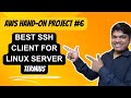 AWS Hands-On Project in Hindi 6 | Termius Best App to Connect SSH Linux Server | #awstutorials