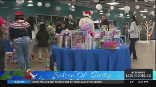 Boys & Girls Club of Santa Ana hosts "Winter Wonderland" ahead of Christmas