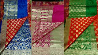 Special 2D Benaroshi Saree Saree With Blouse Pis Usha Fashion House