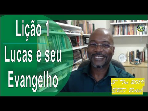 mensagem de férias Lição 1 Lucas e o seu Evangelho Editora Betel / 3º Trimestre 2019