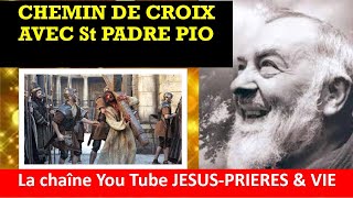 CHEMIN DE CROIX DU MERCREDI AVEC SAINT PADRE PIO- Laissez vos intentions dans le CHAT et 👍&🔔