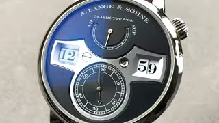 A. Lange & Söhne Zeitwerk (140.029) - White Gold Digital Display Hands-On Review & Features Overview