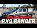 Ford Ranger PX3 Custom steel tray & Alloy canopy Shannons Engineeirng SE