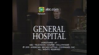 "General Hospital" credits (1999)
