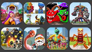 NEW UPDATE MONSTER POPPY PLAYTIME VS LIN GANG MELON Shooter Nextbots: Sandbox Mod !!!