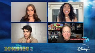 Disney's Zombies 3 INTERVIEW: Chandler Kinney (Willa), Pearce Joza (Wyatt), & Ariel Martin (Wynter)