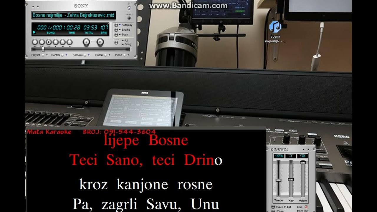 Bosna najmilija,midi,Vanbasco coolsoft sf2 bank Demo +