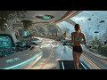 Futuristic City 2090: Shopping, Commuting, and Fitness in the 22nd Century | 4K Mp3 Song