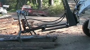 Homemade Grapple for Bobcat Skidsteer