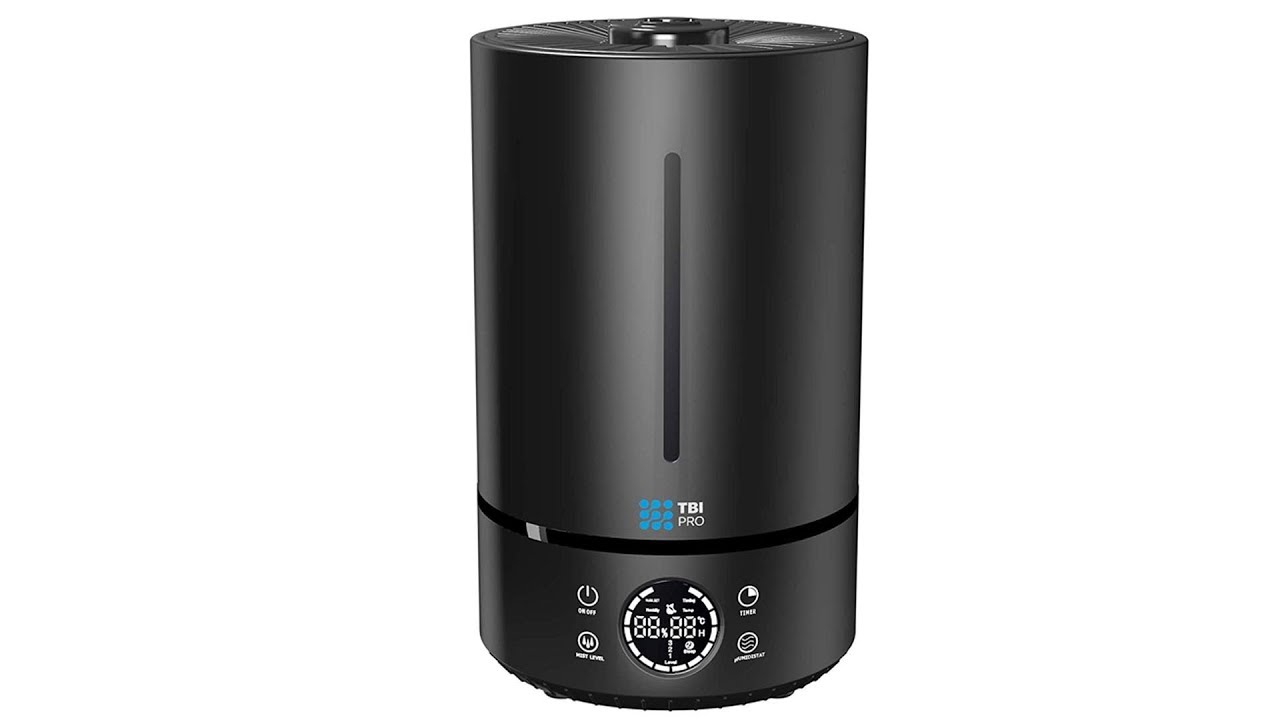 TBI Pro Top Fill 6L Cool Mist Large Humidifier for Home - 360