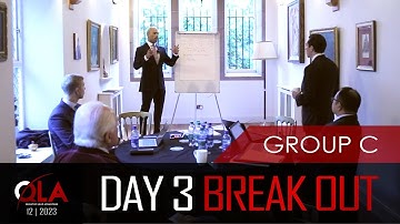 Day 3 Break Out Group C | December 2023 | Dan Peña QLA Hardcore Castle Seminar