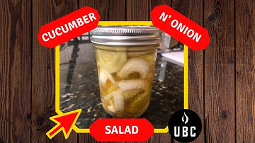Cucumber and Onion Salad