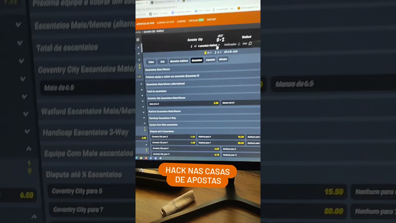 HACK NA CASA DE APOSTAS 