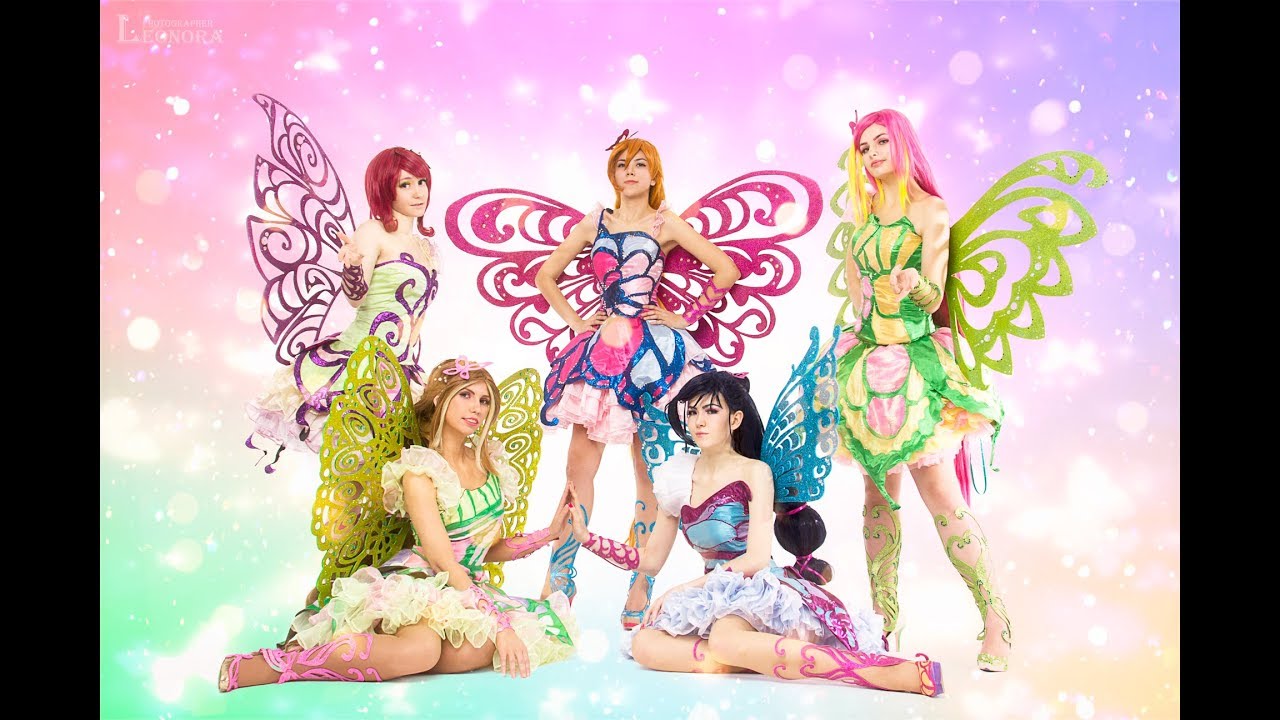 Winx Club Butterflix | Photo Shoot Backstage || Russian cosplay