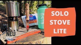 Solo Stove Lite! Our favorite backpacking stove!