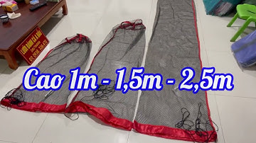 Túi Đựng Cá Đa Năng . Siêu Dai, Gọn nhẹ .( Dài 1m , 1,5m , 2,5m ) Mang đi đựng Lưới Thả Cá