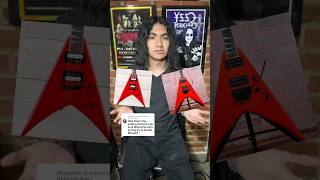 Jackson King V VS Double Rhoads.🦝🔥 #fearr #fearrguitar #jacksonguitars