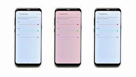 Does The Galaxy S8 Have A Red Serious Screen Problem?
