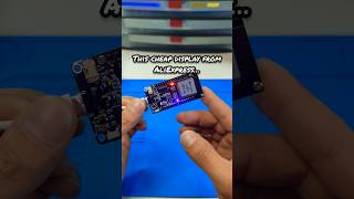 This Cheap AliExpress Display Turned Into a Smart Desk Clock 😳⏰ part 1 #shorts
