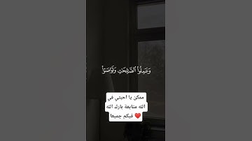 #احبك_ربي #نصائح #القرآن_الكريم #اسلام_صبحي #تلاوة_خاشعة #quran #funny #foryou #reels