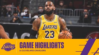 HIGHLIGHTS | LeBron James (46 pts, 8 reb, 6 ast) vs Cleveland Cavaliers