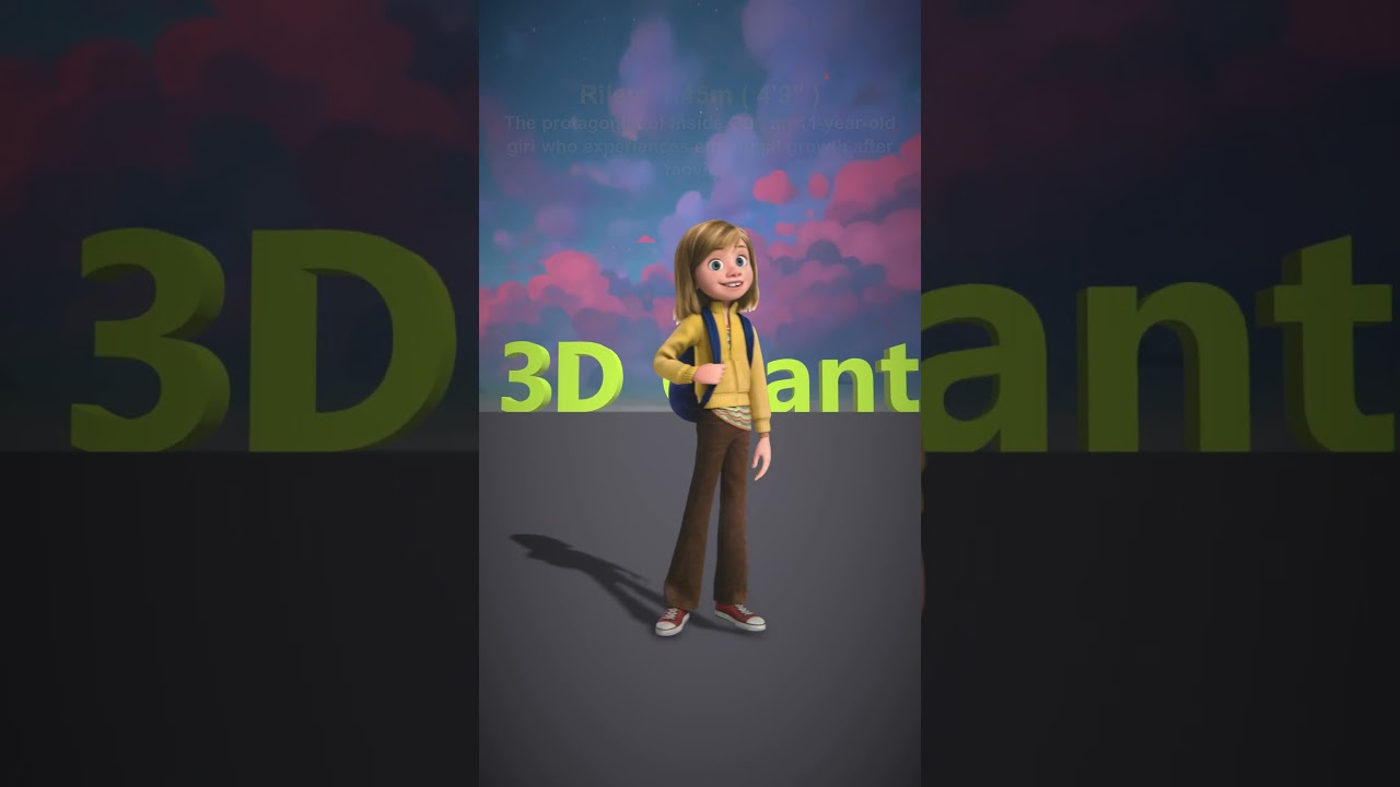 Pixar Characters Size Comparison | Smallest to Biggest 