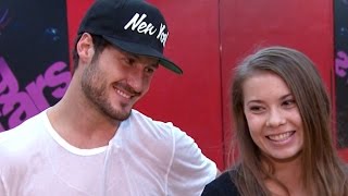 Bindi Irwin and Val Chmerkovskiy Prep for Their Cha-Cha