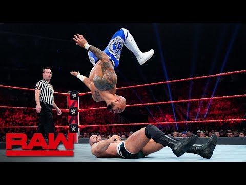 Ricochet vs. Cesaro: Raw, May 27, 2019