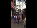 Dancing on the streets of Bogotá, Colombia