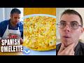 Pro chef reacts to vincenzos perfect spanish omelette