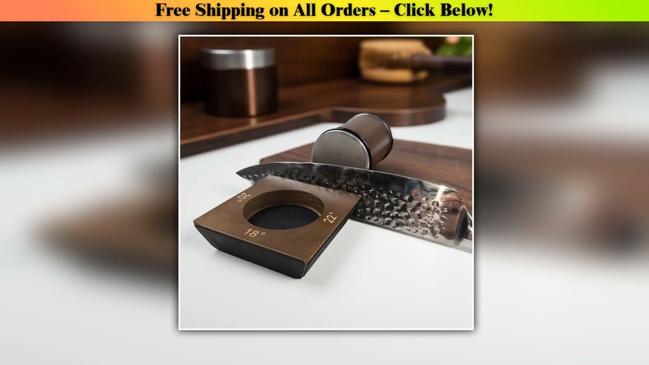 4Angle Rolling Knife Sharpener 15182022 Roller Sharpeners Magnet Wooden base Diamond Grinder Set