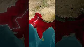 India ka Sabse Chhota Border! 🤯 #geographyshorts #facts