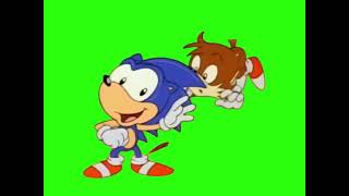 Sonic says I see you - Green Screen Chroma Key