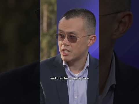 Binance founder Changpeng Zhao on his pardon from Trump
