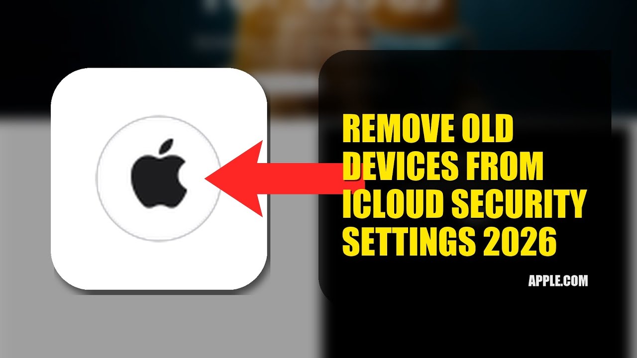 How To Remove Old Devices From iCloud Security Settings 2026 (EASY GUIDE)