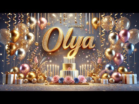 Happy Birthday, Olya!