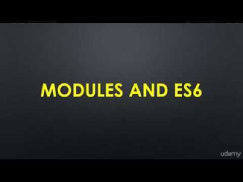 14 Modules and ES6