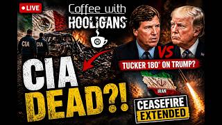 LIVE: CIA Agents Died in Mexico | Tucker Carlson 180 on Trump | Iran Ceasefire Extended | CWH 969