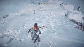 Best snow physics EVER | Horizon Zero Dawn screenshot 4