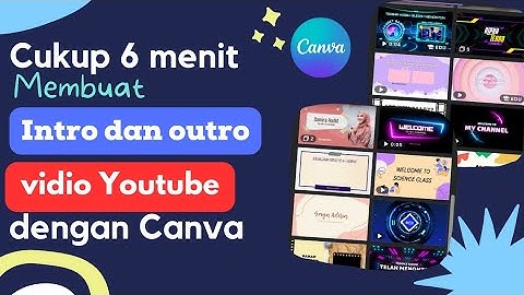 Sangat Mudah.!! Membuat Intro dan Outro Youtube 2023