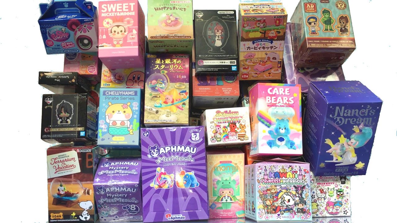 Blind Box Unboxing: Care Bears Pop Mart, Kirby Re-ment, Spy x Family Funko, TWST, Nanci's Dream ✨
