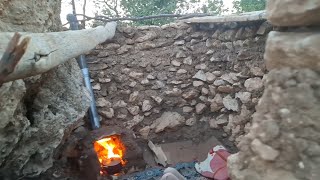 🏡 Ahu Cleaned Her Entire Mountain Cabin Alone 🧹❤️ | Village Life & Simple Living