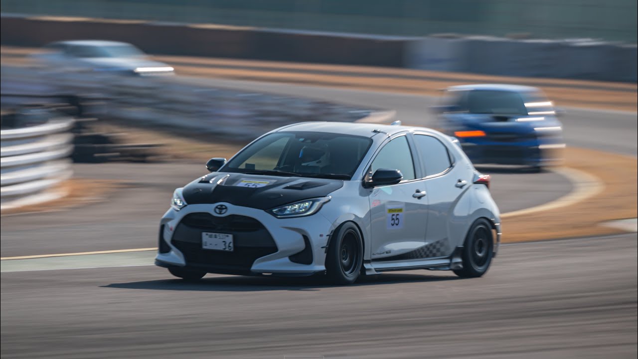 筑波サーキット　1’06.782 トヨタヤリス　MXPA10 NAレコード