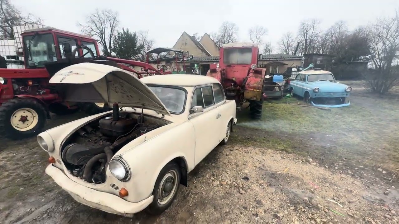 Trabant 600 Wiederbelebung: Er läuft nach Jahren wieder! 🛠️ | ostblockteambörde