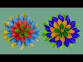 Paper crafts wall decor l Paper crafts for home decoration l Bondhon Crafts