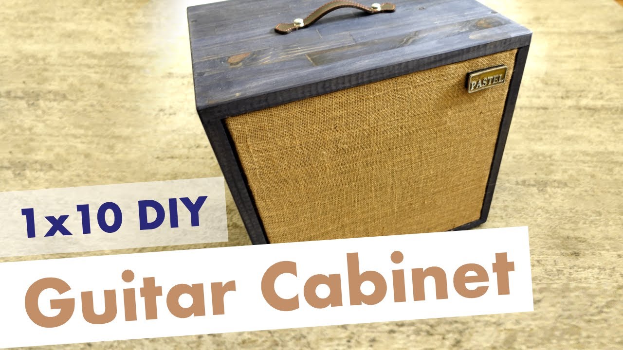Diy Guitar Speaker Cabinet Build How