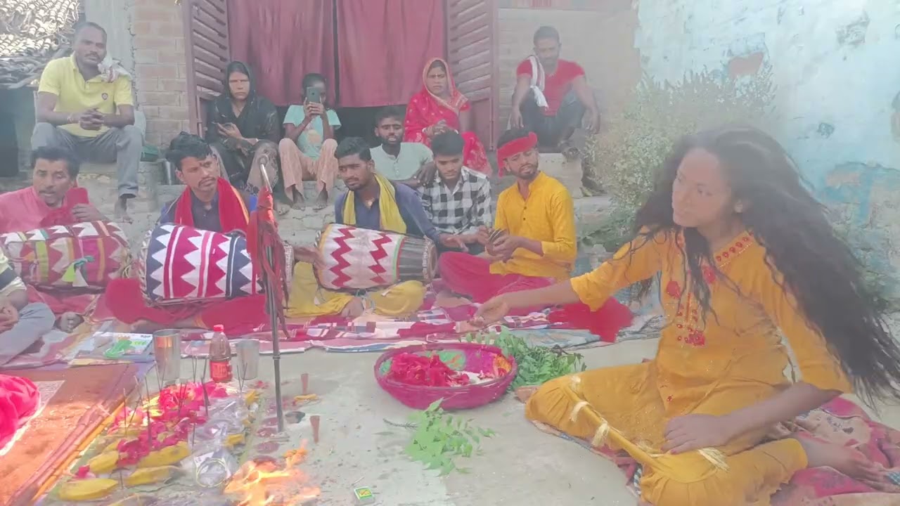 , माता जगदंबा और माता काली पंथ, खिला रहा है14, साल के कुमारी कन्या देखिए पूरा वीडियो🌺🌹🙏☎8969912869