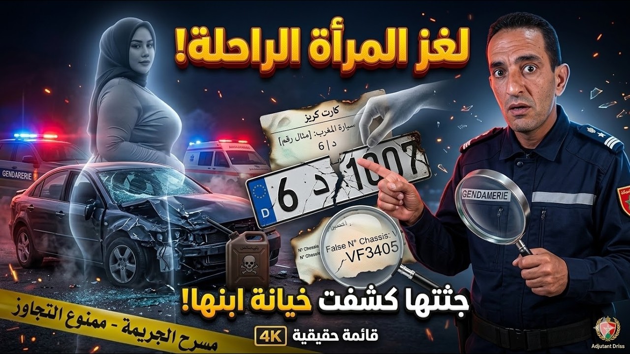 جريمة الزوجة الخائنة.. كيفاش فضحات الجثة كلشي ؟ قضية جديدة مع لاجودان حجي و النهاية صادمة 🔥